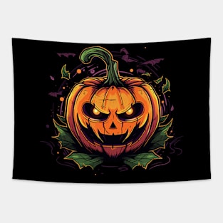 Funny Pumpkin Graphic Men Kids Women Halloween Tapestry