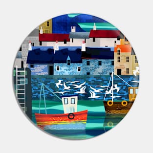 Fishing Town Pin