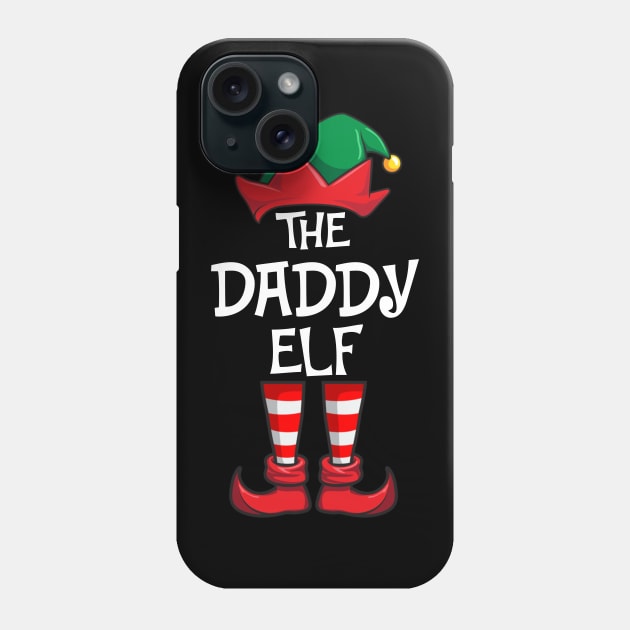 Daddy Elf Matching Family Christmas Dad Phone Case by hazlleylyavlda