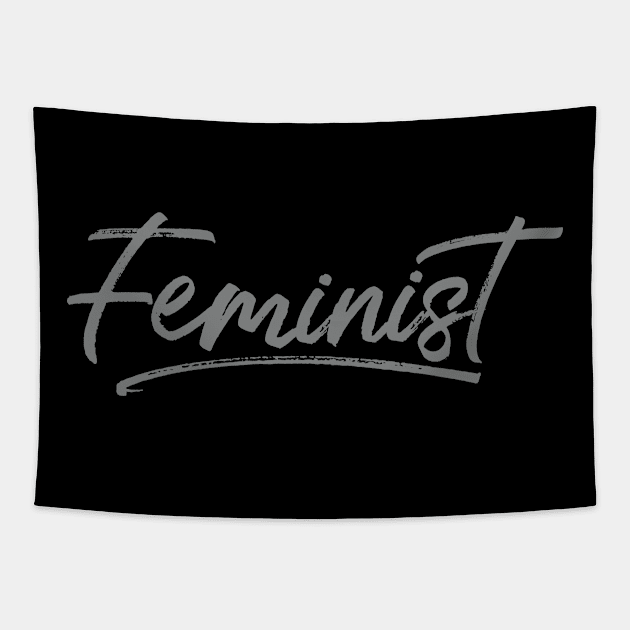 'Feminist' Feminist Faux Tapestry by ourwackyhome