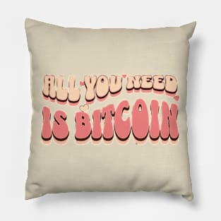 All You Need is Bitcoin Pillow