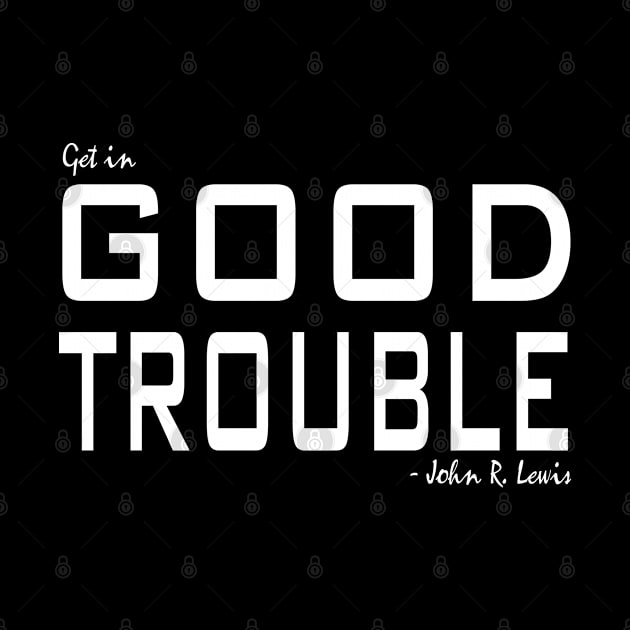 ALKEBULAN - GOOD TROUBLE (White Letter) by DodgertonSkillhause