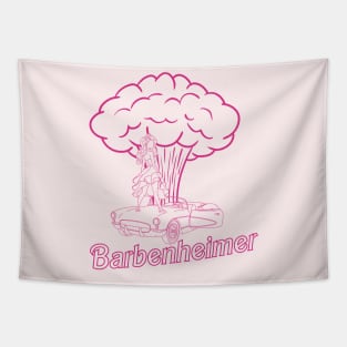 Barbie x Oppenheimer 2023 | BARBENHEIMER Tapestry