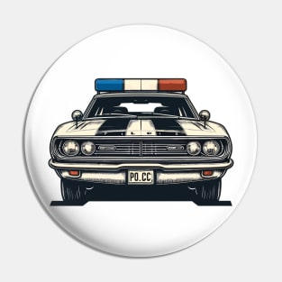 Police car Pin