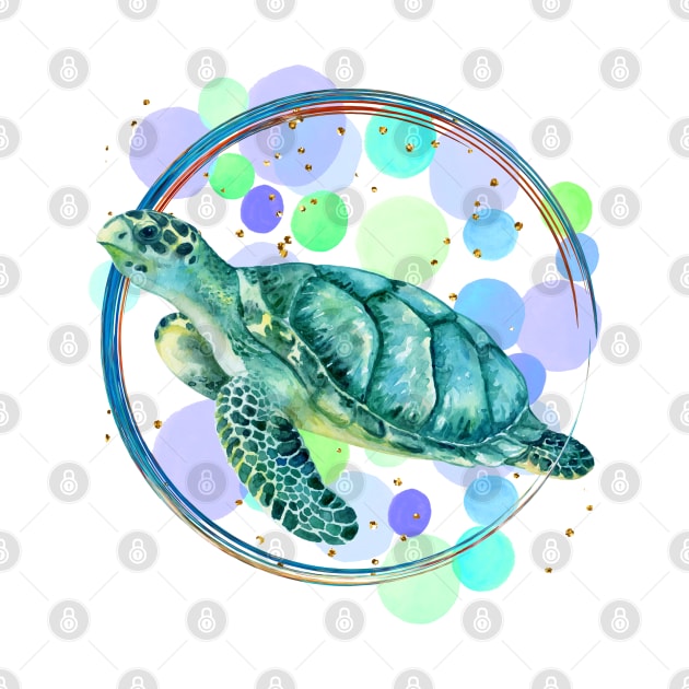 Sea turtle by Satic