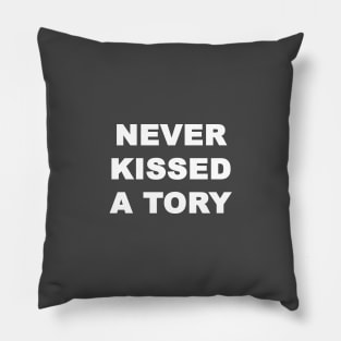 Never Kissed A Tory Pillow