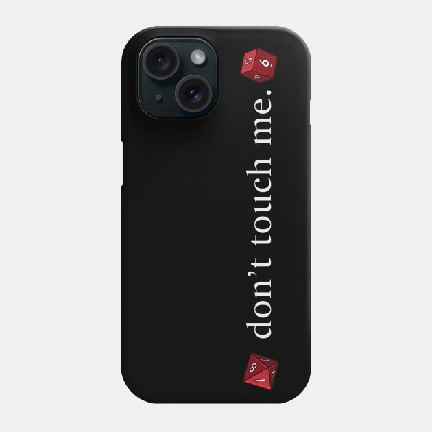 Don't touch me | Astarion quotes Phone Case by keyvei