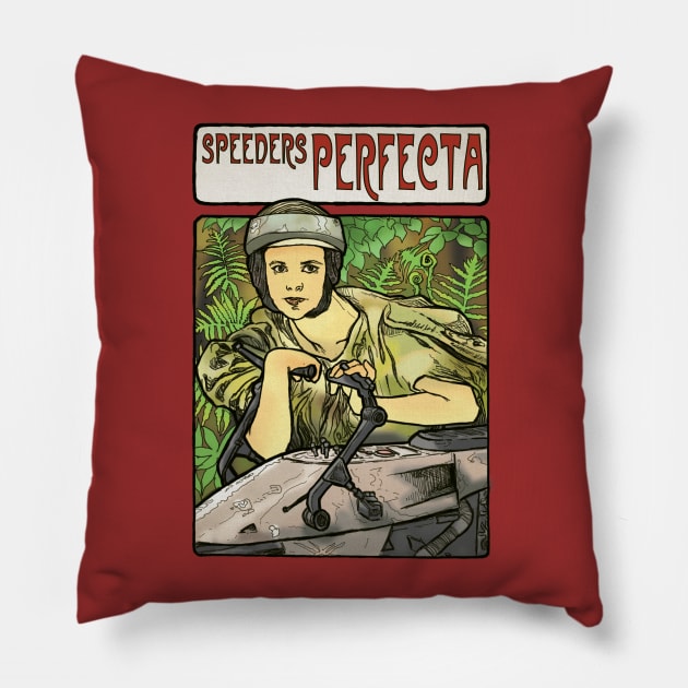 Speeders Perfecta Pillow by pscof42