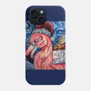 Santa Claus Flamingo Phone Case