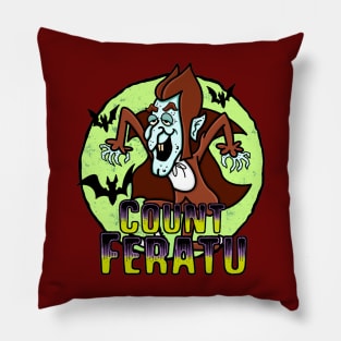 Count Feratu Pillow