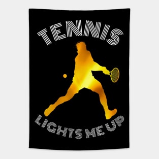 US Open Tennis Lights Me Up Tapestry