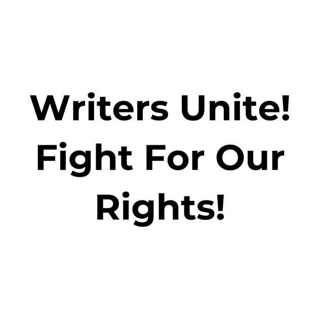 Writers Strike by Elongtees