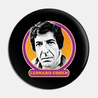 Leonard cohen Pin