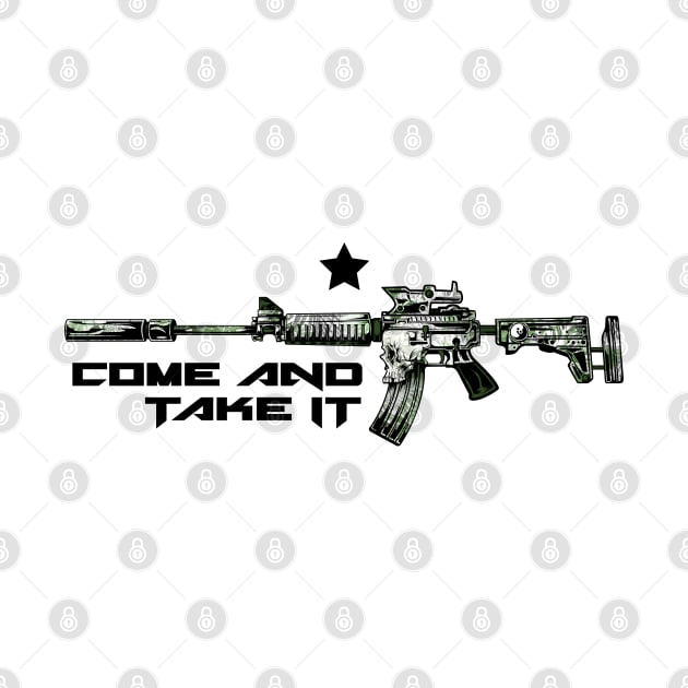 Come and Take It - Jungle II by LiberTeeShirts