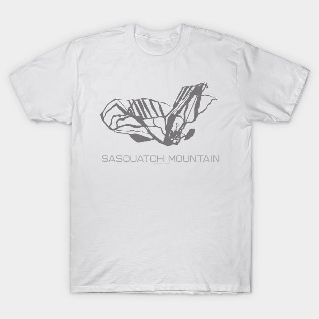 Discover Sasquatch Mountain Resort 3D - Sasquatch Mountain - T-Shirt