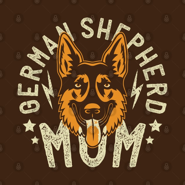 German Shepherd Mom by Sergeinker