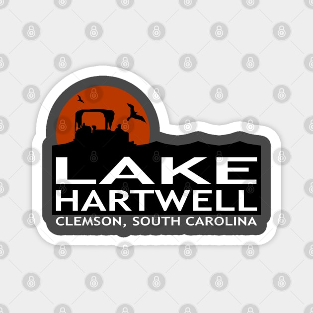 Lake Hartwell 2 Magnet by ilrokery