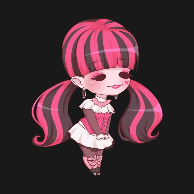 Draculaura Chibi by KyuuChanDesu