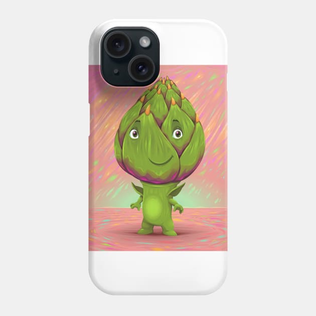 Artichoke Phone Case by ddraw