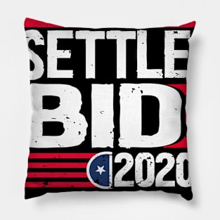 settle for biden president 2020 Pillow