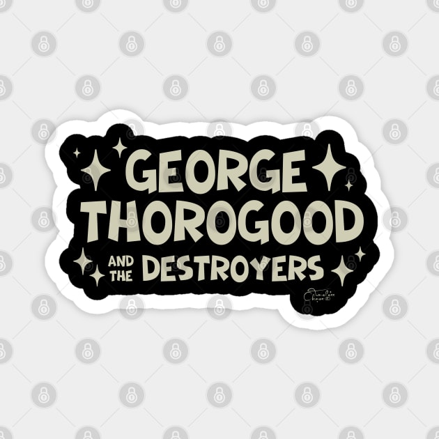 George Thorogood Fan Art Magnet by Timeless Chaos