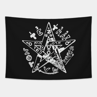 Tetragrammaton Blotter Art Tapestry