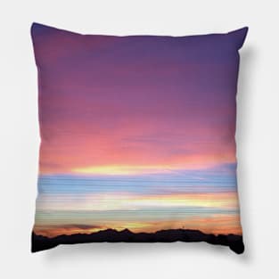 Pink before dark Pillow