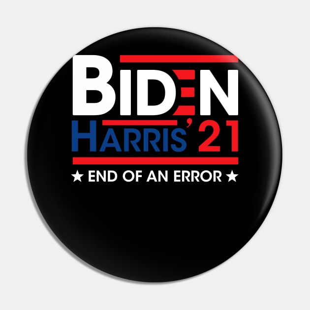 Joe Biden Kamala Harris - End Of An Error - 2021 January 20 Pin by wonderws