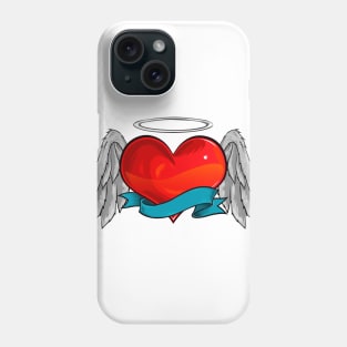 heart angel Phone Case