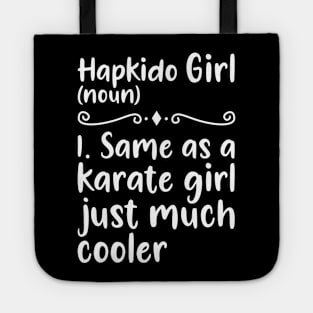 Hapkido girl Tote