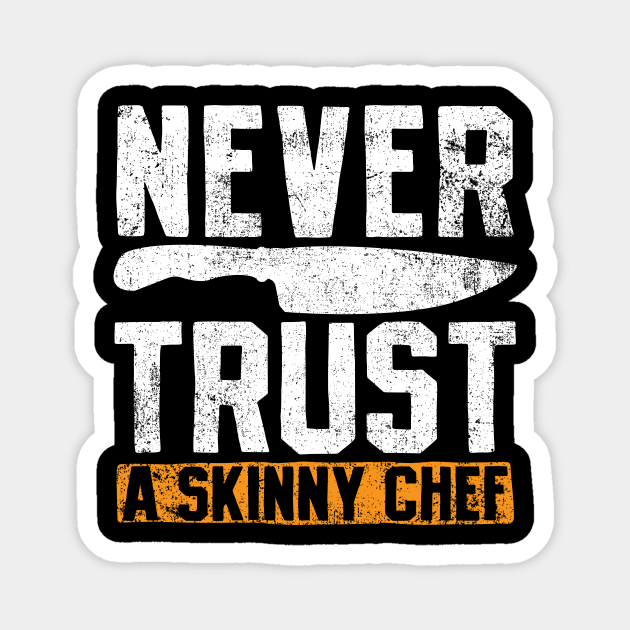 Chef Skinny Chef Magnet by CreativeGiftShop