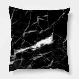 Famous Black Marble Design Pillow