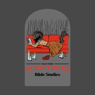 Funny Retro "Read Your Scriptures" Parody T-Shirt