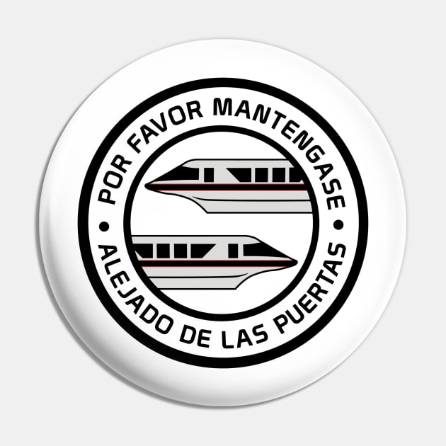 MonorailPorFavorBlack Pin by WdwRetro