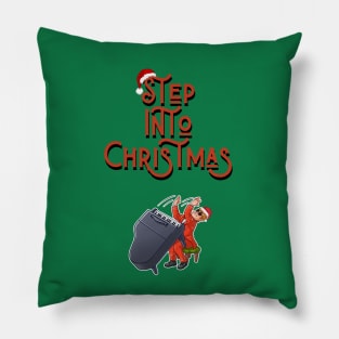 Step into Christmas Pillow