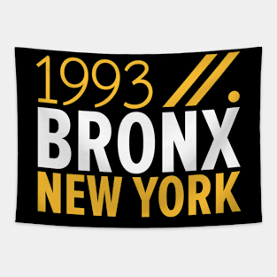 Bronx NY Birth Year Collection - Represent Your Roots 1993 in Style Tapestry