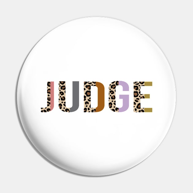 Judge Pin by HeroGifts