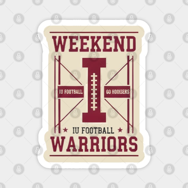 Indiana Hoosiers National Championship Magnet by dtr_art