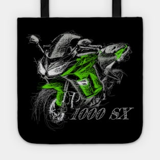 1000 SX Scribble Art Tote