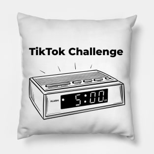 TikTok Challenge Is Waking Up On Time Pillow