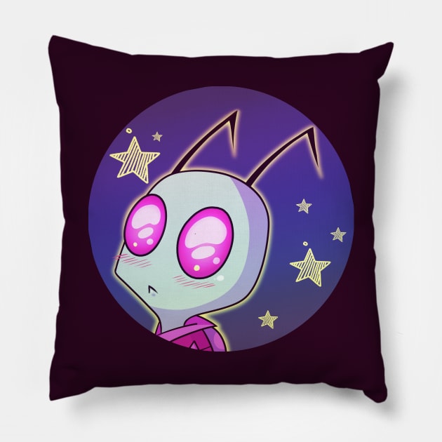 Zim Pillow by PeppermintKamz