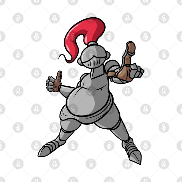 Chubby Knight by JayWillDraw