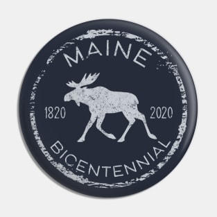 Maine Moose Bicentennial Anniversary 1820 - 2020 Pin