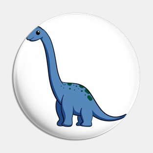 cartoon branchiosaurus Pin