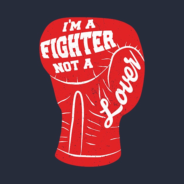 I'm A Fighter Not A Lover - Red by LeanneSimpson