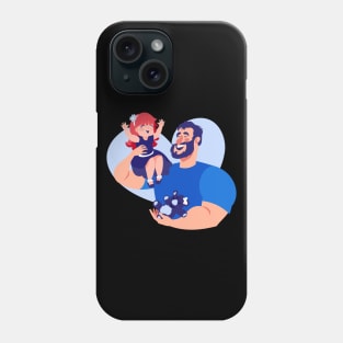 father and daughter Phone Case