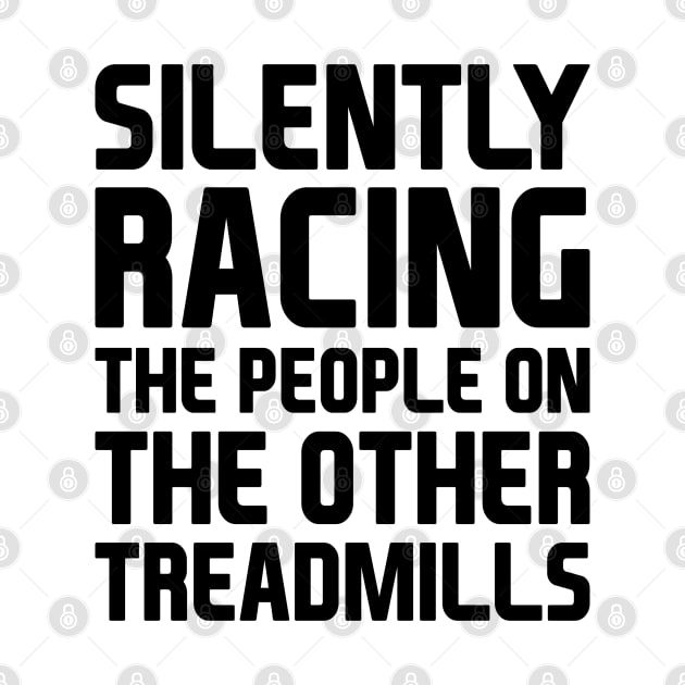 Silently Racing People On Treadmills by Venus Complete