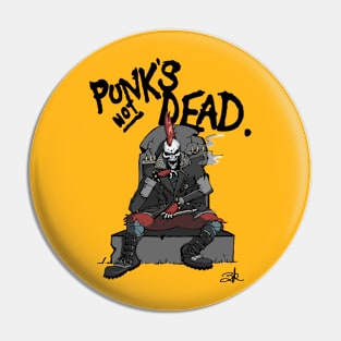 Punks not Dead Pin