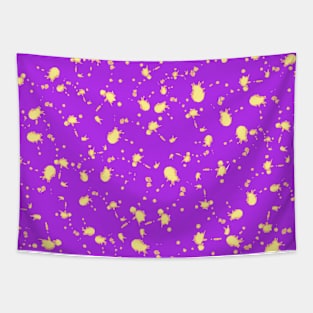 Purple pattern - dots Tapestry