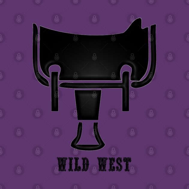 Western Era - Wild West Saddlebag by The Black Panther